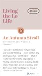 Mobile Screenshot of livingthelolife.com